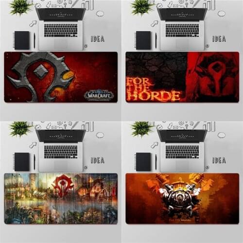 FHNBLJ Top Quality World of Warcraft horde laptop Gaming mouse pad Free Shipping Large Mouse Pad Keyboards Mat