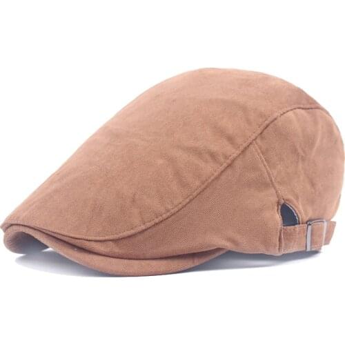 British Style Summer Hats Peaky Blinders Summer Flat Cap for Men Vintage Male Cap Classic Ivy Cap Striped Cabbie Gastby Beret