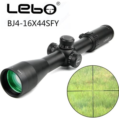 LEBO BJ 4-16X44 SFY First Focal Plane Rifle Scopes Side Parallax Glass Etched Reticle Hunting Scopes Tactical Rifle Hunt Sight