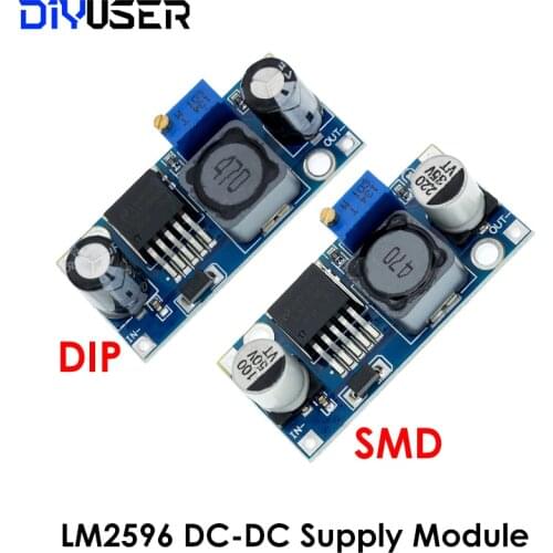 LM2596 LM2596S ADJ Power supply module DC-DC Step-down module 5V/12V/24V adjustable Voltage regulator 3A