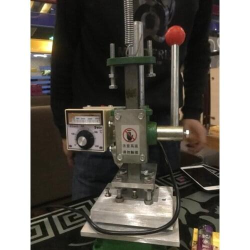 Foiling stamping machine letterpress multi-purpose manual press machine plate press label automatic constant temperature