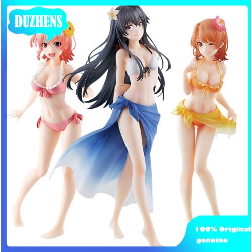 Anime My teen romantic comedy snafu Yuigahama Yui Yukinoshita Yukino PVC Action Figure Anime Figure Model Toys Figure Doll Gift