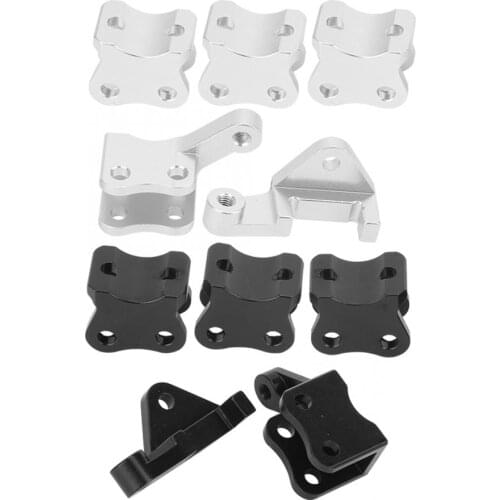 5pcs Aluminum Alloy RC Car Shock Support Rod Replacement Accessory Spare Parts Fit for RGT EX86100 1/10 RC Crawler Car