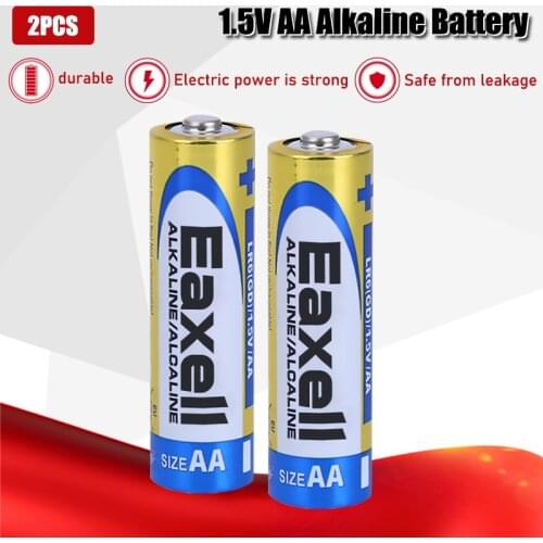 2pcs Original For maxell LR6 1.5V AA Alkaline Battery For Electric toothbrush Toy Flashlight Mouse clock Dry Primary Battery
