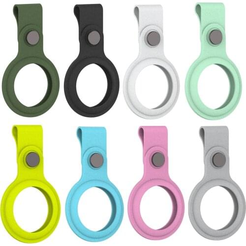 Silicone Case Shock-proof Protective Airtags Skin Protection Shell Case For Apple Airtags Locator Tracker Devices Accessories