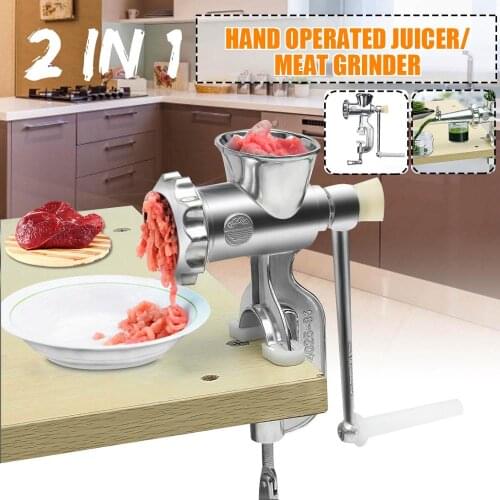 Wheatgrass Manual Hand Operated Juicer Meat Fruit Vegetable Maker Grinder Kit