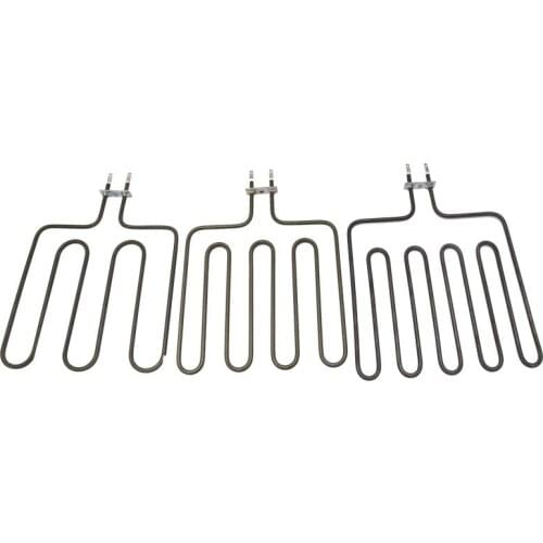 SUS304 220V 1.5kw/2kw Electric Tubular Heater Pipe Air Heating Element for Oven/Sauna/Stove