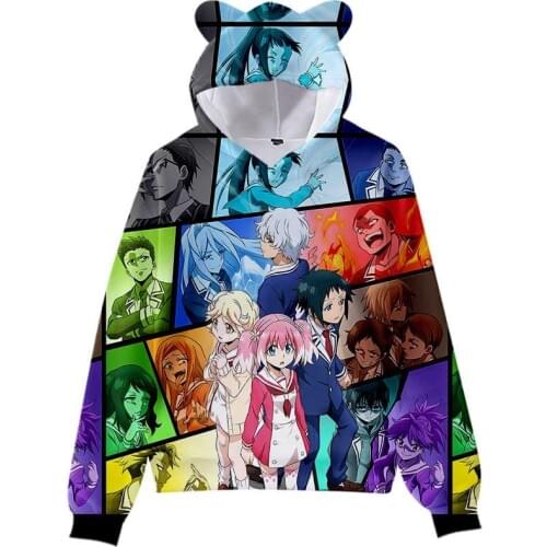 Munou na Nana Talentless Nana Hoodie Cosplay Nana Hiiragi Coat Childrens Boys Girl Sweatshirts