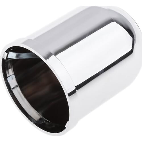 Universal 50mm Chrome Plastic Tow Bar Ball Cover Cap Car Towing Protect Towbar Hitch Towball Protection Push-on Car Accessories