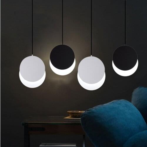 Europe led glass ball pendant lights kitchen dining bar lustre pendente home lighting industrial lamp ring lamp dining rooom