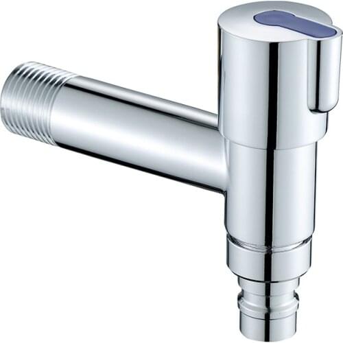 1PC Wall Mounted Small Tap Decorative Garden Faucet 304 Stainless Steel Chrome Washing Machine Water Tap Basin Bibcock Taps