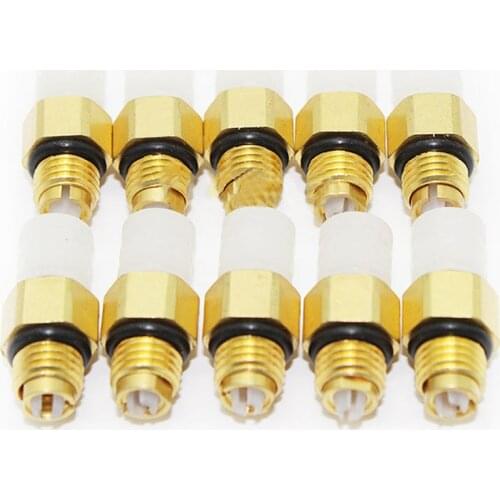 10Pcs Air Suspension Repair Kit Air Valve M8x1 for Benz W251 W164 W212 W211 W220 W221 New Air Connector Tube Brass Fittings
