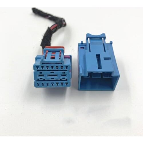 17Pin seat docking comfort computer plug connector with 15cm wire for Volkswagen Audi 4F0 972 575 B 8K0 972 483 B