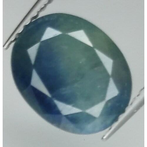 4.10ct Blue Sapphire oval cut 10.2x8.3mm