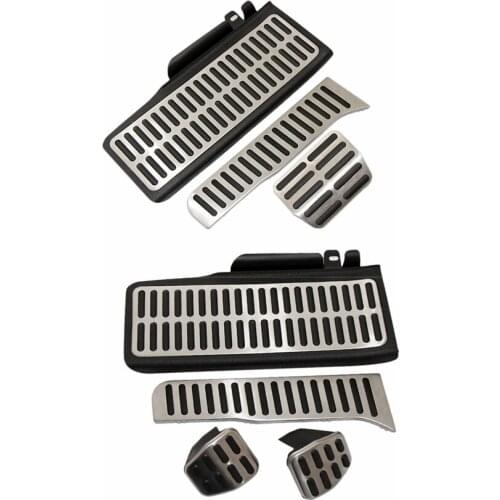 Car Stainless Steel Pedal For Volkswagen Vw Golf 5 6 Mk5 Mk6 Jetta Mk5 For Skoda Octavia A5/At/Mt