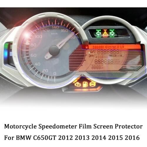 For BMW C650GT 2012 2013 2014 2015 2016 Motorcycle Accessories Speedometer Cluster Scratch Protection Film Screen Protector