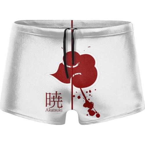Men Comic Anime Game swimwear Akatsuki (16) Swimsuit Boy for the sea Pool