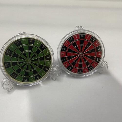 European and American Lucky Dart Plate Commemorative Coin European Decision Making Coin Challenge Coin
