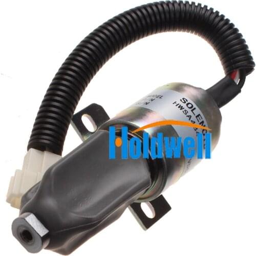 Holdwell New 12V Fuel Shut Off Solenoid D.C. Solenoid 1751ES-12E7UC5B1S1 SA-4847-12 12V for Woodward 1700 Series