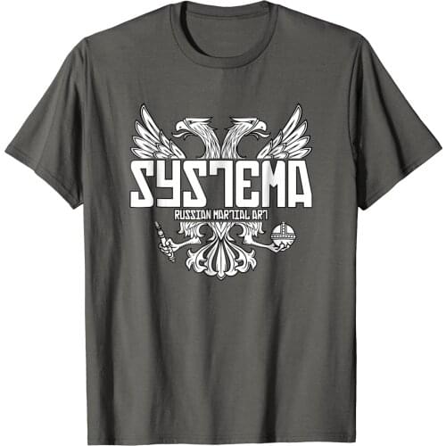 Systema Special Force Russian Men t-shirt Short Casual 100% COTTON O-Neck shirts