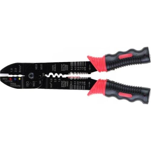 Crimping Pliers Practical Multi-functional Wire Stripper for Electrician Tools Cutting FS-051