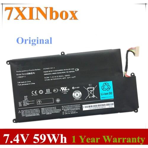 7XINbox 7.4V 8.06Ah 59Wh Original L10M4P11 Laptop Battery For Lenovo IdeaPad U410-IFI U410 batteria