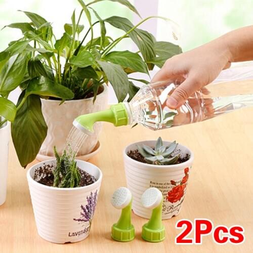 2 Pcs/lot Garden Spray Waterer Sprinkler Portable Plant Garden Plastic Watering Nozzle Tool Practical