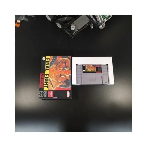 Final Fight - Action Game Card US Version with Retail Box
