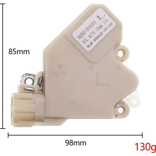 Car door lock actuator motor assembly for nissan bluebird