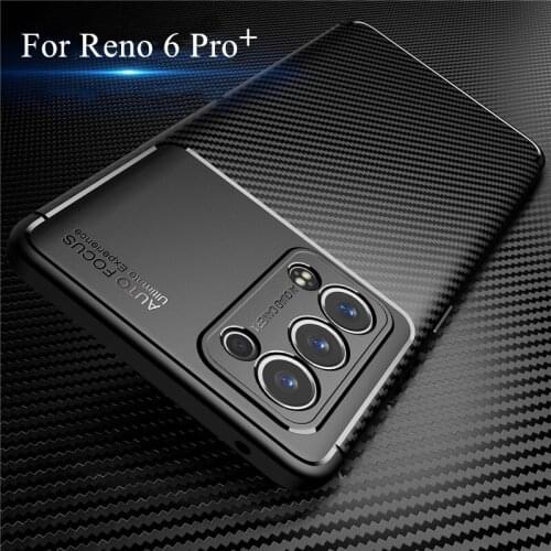 Luxury Business Case For OPPO Reno 6 Pro Plus Case For Reno 6 Pro Plus Cover Silicone Shockproof Protective Back Bumper