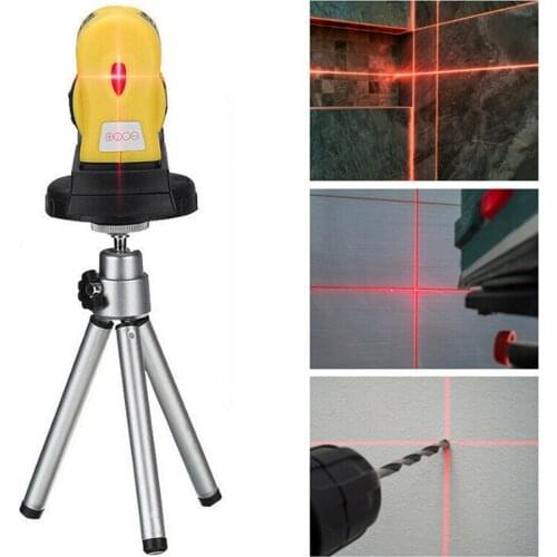 Class Ll Laser Level Self Levelling ( 1 Degrees) Yellow Red Beam Laser Horizontal & Vertical Cross-Line With Magnetic Base