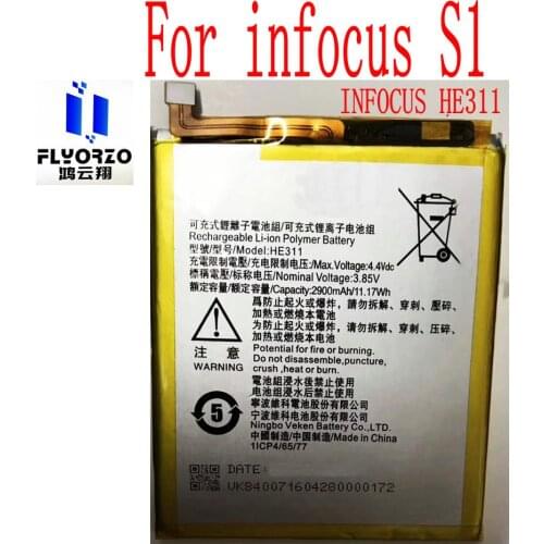 High Quality 2900mAh HE311Battery For infocus S1 Mobile Phone