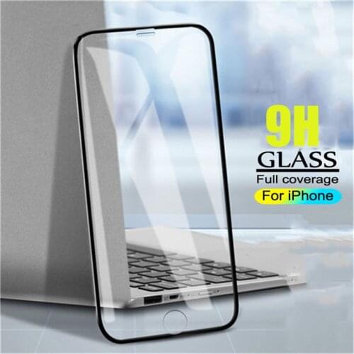 Tempered Glass Flim For iPhone 12 11 Pro Max X XR XS Max 8 7 6S 6 Plus SE iPhone11 Pro iPhone12 Mini Full Cover Screen Protector