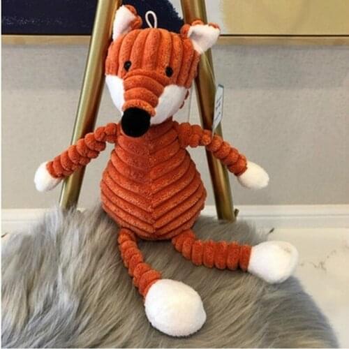 Among Us 1pcs Cute Torest Animal Plush Toy Stripe Baby Elephant Lion Fox Rabbit Pig Soft Stuffed Toys