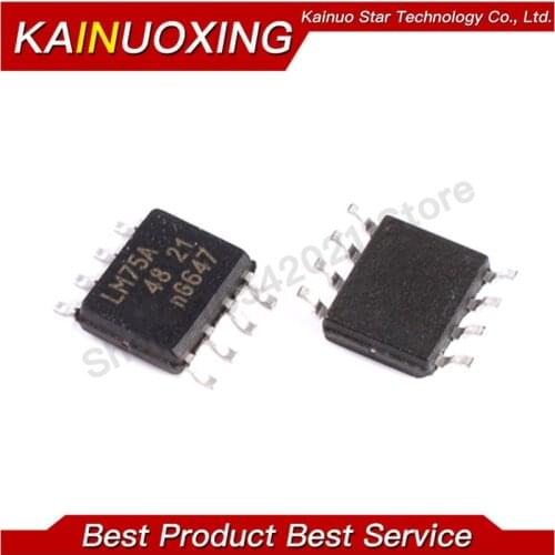 10PCS LM75AD SOP8 LM75 SOP LM75A SOP8 SMD SOP-8 new and original