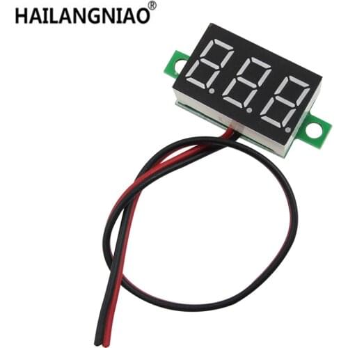20pcs/lot red Second line precision dc digital voltmeter head LED digital voltmeter DC2.50 0.36 V - 32.0 V