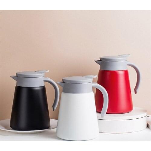 850ml Insulated Stainless Steel Thermos Kettle Mug Office Home Water Bottle For Girl Vacuum Flask Keep Cold and Hot Tumbler