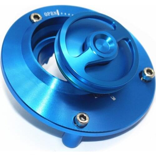 Aluminum For Yamaha FJR 1300 FJR1300 2000-2009 2010 2011 Motorcycle Fuel Tank Cap Nimble Quick Lock Keyless Twist off Gas Cover