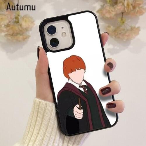 Phone Case for iPhone 12 mini X XS XR 11 Pro Max SE 2020 5 6S 7 8 Plus Samsung Galaxy S8 S9 S10 S20 S21 Ron Weasley Cover