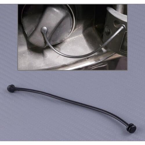 DWCX Black NBR Car Fuel Tank Cap Band Cord Accessory Fit for BMW E81 E82 E88 E46 E90 E93 E39 E60 E64 E68 X3 X5 X6