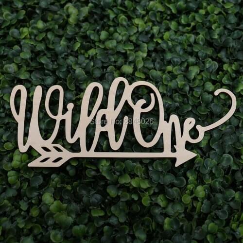 Wooden arrow one year wall decor, party photo booth props, bedroom sign, arrow nursery decoration,birthday gift