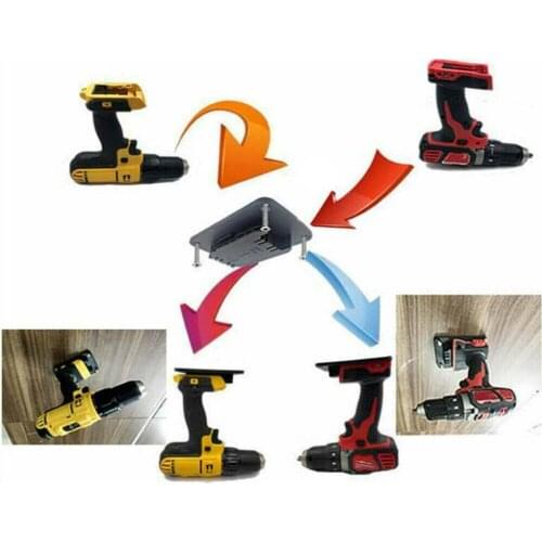 DIY Storage Mount Holder For Dewalt 18V/20V & Milwaukee M18 18V Power Tools