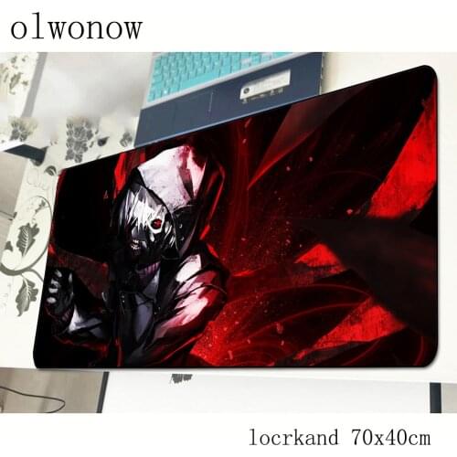 Tokyo Ghoul mouse pad gamer HD print 700x400x2mm notbook mouse mat gaming mousepad High quality pad mouse PC desk padmouse