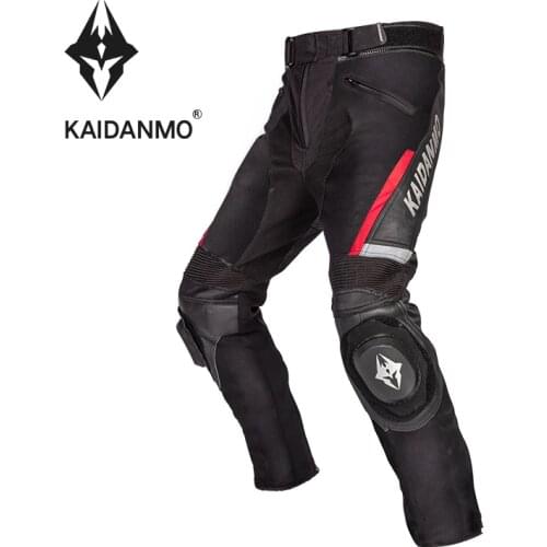 Motocross Riding Leather Pants Summer mesh Motorcycle ATV Bike Off-road Motorbike Trousers Racing Pants