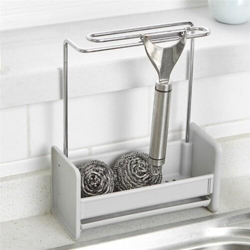 Multi-function Kitchen Cutlery Storage Rack Free Punch Chopsticks Cage Rack Kitchen Storage Tool Plastic Drain Chopsticks Rack