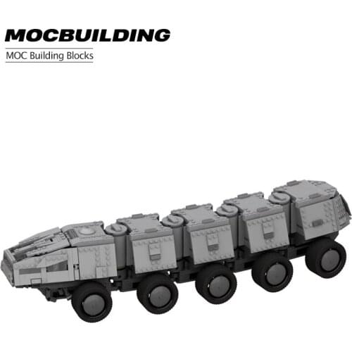 Space Series Imperial Combat Military Weapon Model MOC Building Block Heavy Assault Vehicle Transport Vehicle Film Childrens To