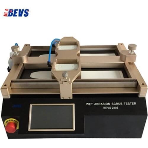 Wet Abrasion Scrub Tester Washability Testing Mmachine Touch Screen standard ASTM DIN