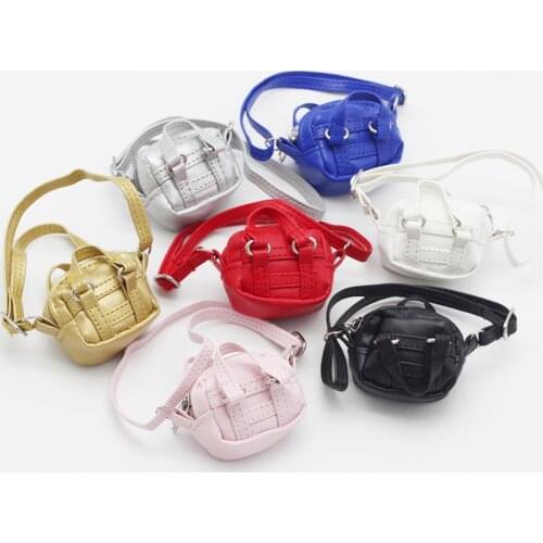 18inch 43cm baby Gril Shoulder Bags 1/3 1/4 1/6 1/8 BJD Doll Crossbody Bag For 15cm 20cm EXO Plush Doll bag Kids handbag Toys