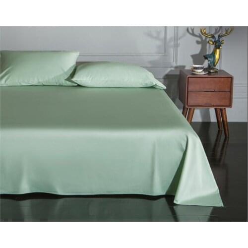 94"x98.5" cotton solid color satin bedsheet, solid color bedsheet. high quality bedsheet