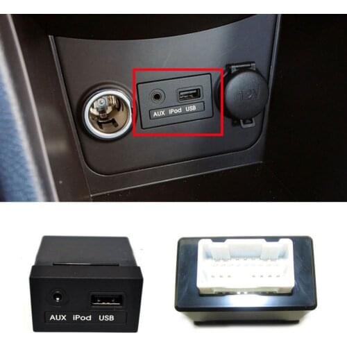 Genuine Console AUX USB Jack Assy for hyundai Accent Solaris 2011-2015 961201R000RY 96120-1R000